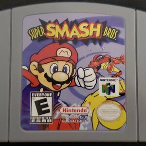 Super Smash Bros Video Game Nintendo 64 N64